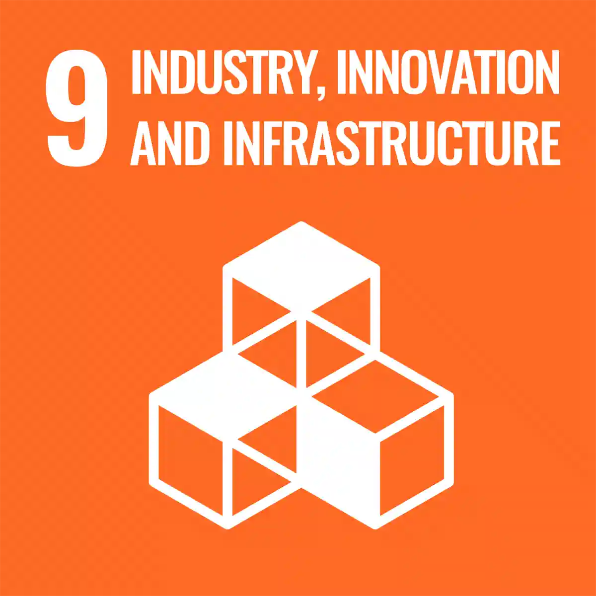 9 Industry, innovation and infrastructure icon