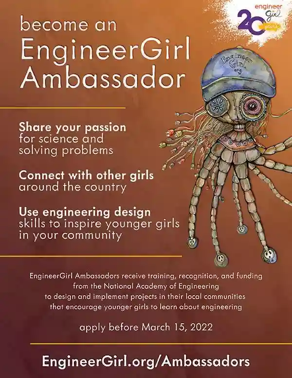 EngineerGirl Ambassador color flyer thumbnail