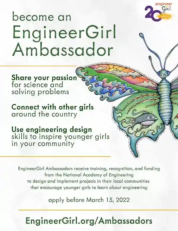 EngineerGirl Ambassador color flyer thumbnail